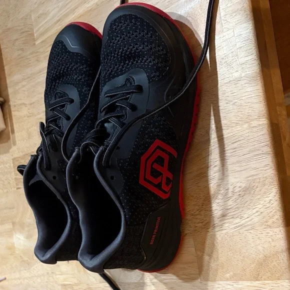 Born Primitive Black and Red Athletic Shoes - Picture 3 of 6